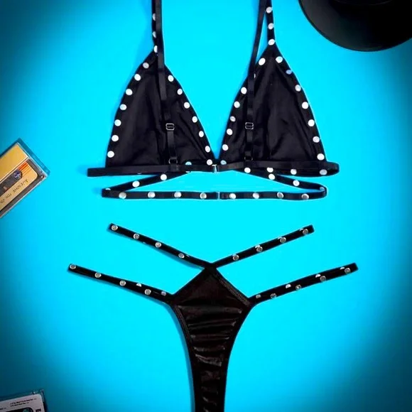 Studded Lingerie Set *Brand New* - Picture 2 of 3